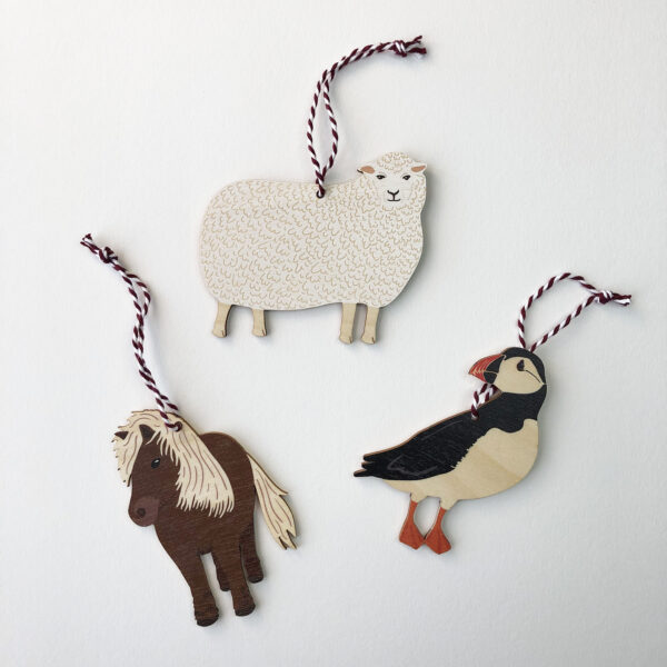 Shetland Pony Ornament - Image 4