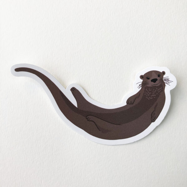 Otter Sticker