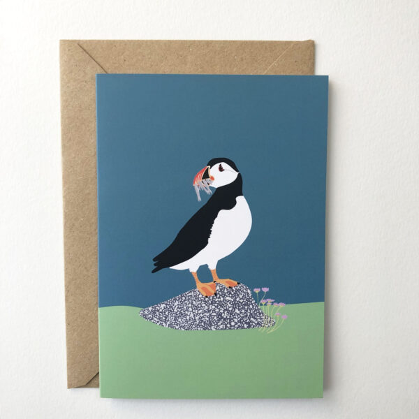 Puffin Greeting Card