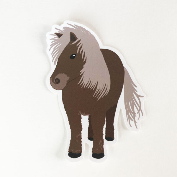 Shetland Pony Sticker