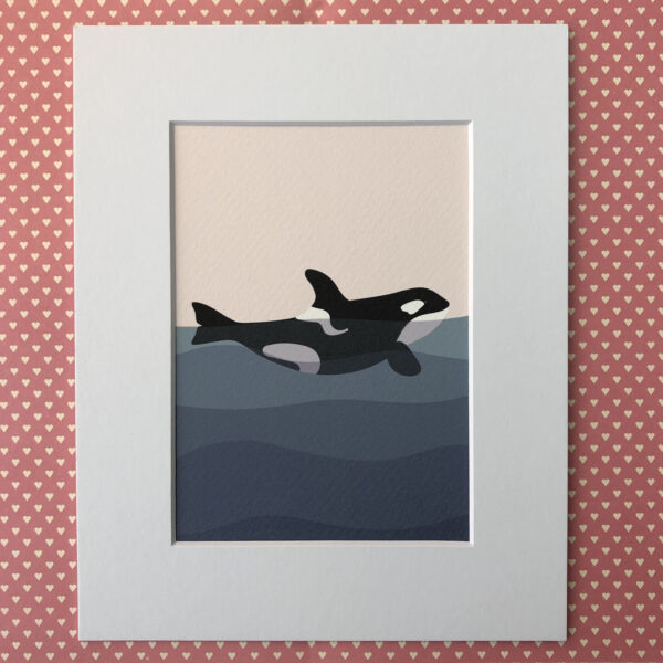 Orca Art Print - Image 3