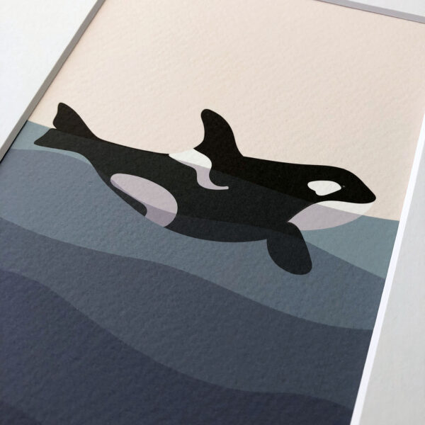 Orca Art Print - Image 2